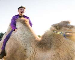 Zhang is a travel enthusiast and enjoyed the camel ride in Dubai in December 2020.